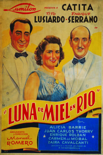Poster Luna de miel en Río