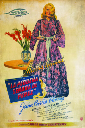Poster La pequeña señora de Pérez