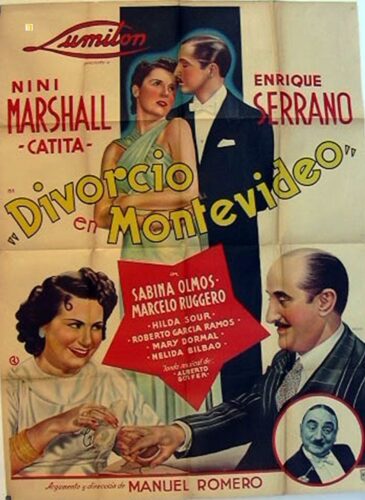 Divorcio en Montevideo Poster | Filmografía Lumiton