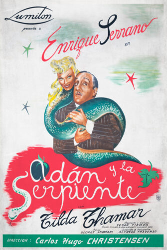 Adán y la serpiente Poster | Filmografía Lumiton