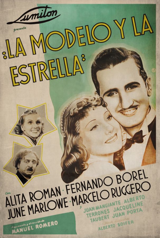 La modelo y la estrella
