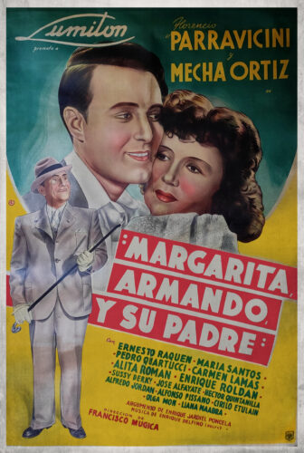 Poster Margarita, Armando y su padre