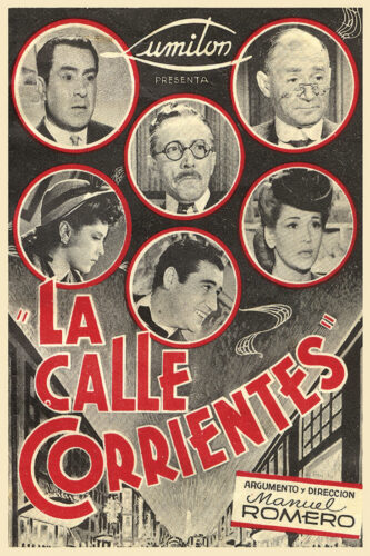 La calle Corrientes – La locura del tango Poster | Filmografía Lumiton